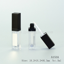 empty led lip gloss tube packaging with mirror light up lip gloss